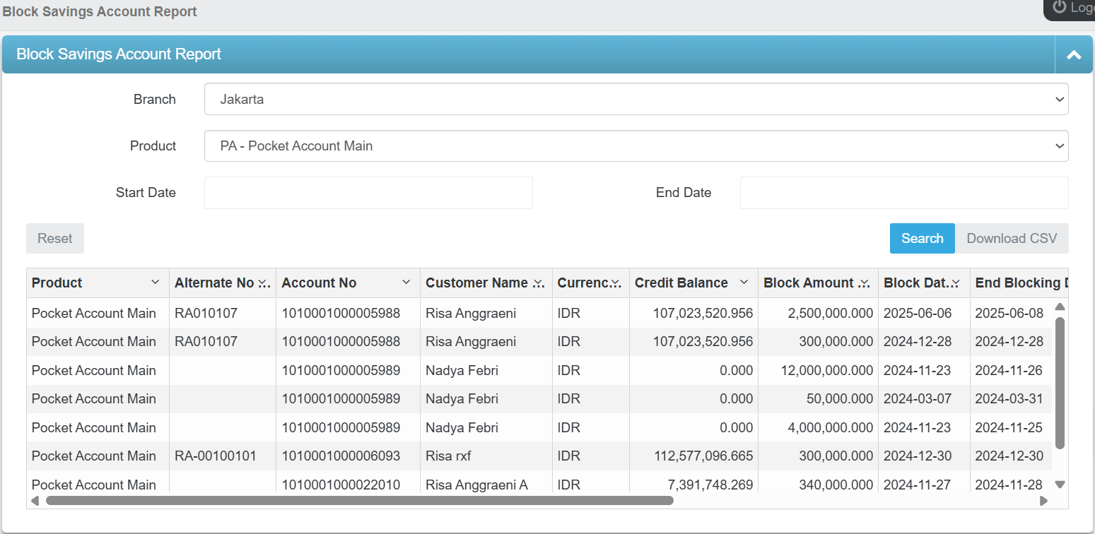 Customer Service Report