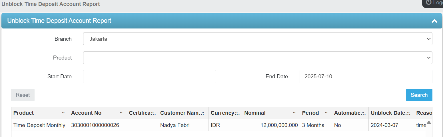 Customer Service Report